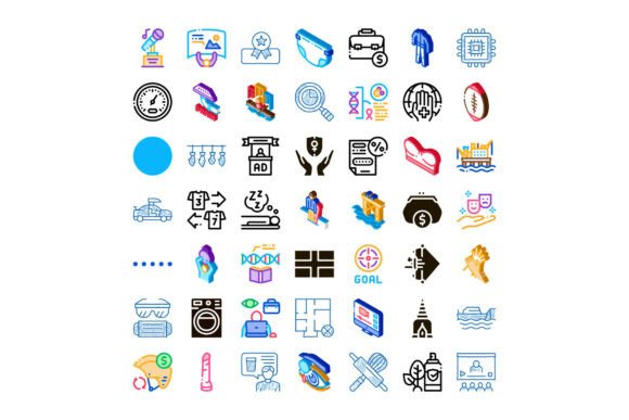 Big Collection of Diverse Line and Flat
