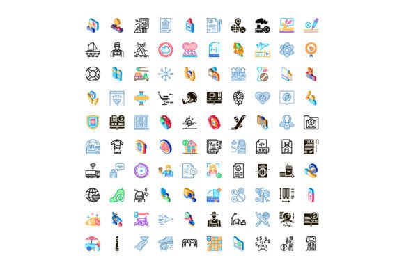 Big Set of Commerce Business Technology: A Unified Visual Language for Modern Digital Experiences