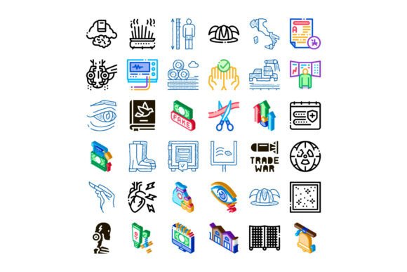 Business, Technology & H Icon Collection