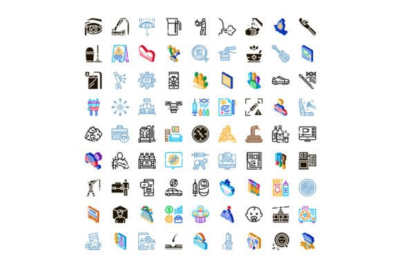 Collection of Diverse Modern Flat Line I: Purpose-Driven Icons for Clarity and Consistency