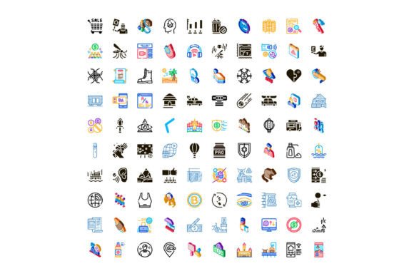 Collection of Varied Conceptual Flat Des: A Practical Toolkit for Visual Storytelling