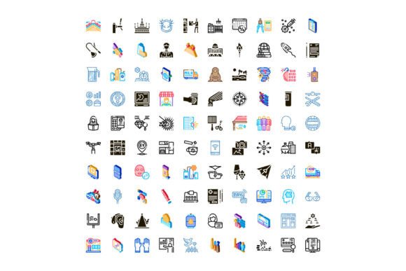 Diverse Business and Miscellaneous Icons