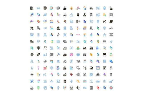 Diverse Vector Icons Collection Represen: A Practical Asset for Real-World Design Workflows