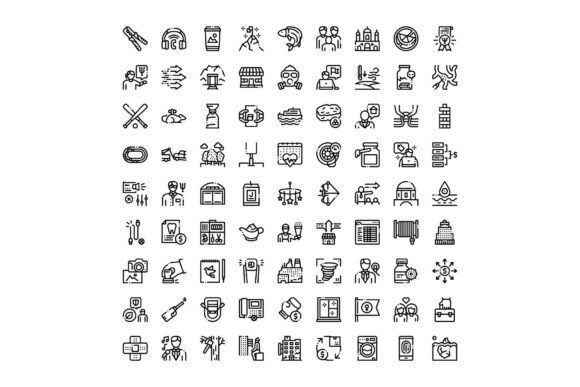 Miscellaneous Outline Vector Icons Colle