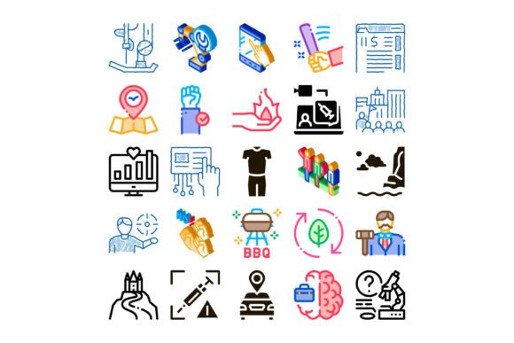 Modern Icon Design Collections: Why Colorful, Concept-Driven Vector Icons Matter for Digital Interfaces